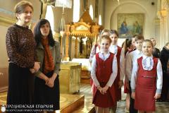 Первый день прослушиваний XV Международного фестиваля православных песнопений "Коложский благовест"