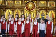 Первый день прослушиваний XV Международного фестиваля православных песнопений "Коложский благовест"