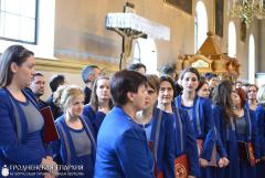 Завершился второй день конкурсных прослушиваний XV Международного фестиваля православных песнопений "Коложский благовест"