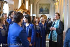 Завершился второй день конкурсных прослушиваний XV Международного фестиваля православных песнопений "Коложский благовест"