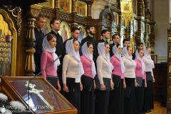 Завершился второй день конкурсных прослушиваний XV Международного фестиваля православных песнопений "Коложский благовест"