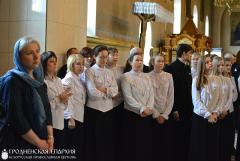 Завершился второй день конкурсных прослушиваний XV Международного фестиваля православных песнопений "Коложский благовест"