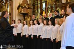 Завершился второй день конкурсных прослушиваний XV Международного фестиваля православных песнопений "Коложский благовест"