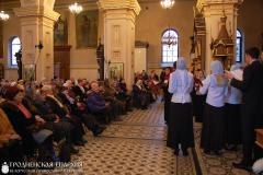 Завершился второй день конкурсных прослушиваний XV Международного фестиваля православных песнопений "Коложский благовест"