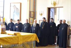 Архиепископ Артемий возглавил вечерню и чин прощения в кафедральном соборе Гродно