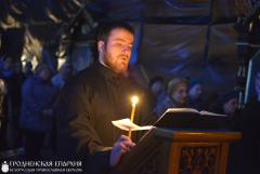 В первый день Великого поста архиепископ Артемий совершил повечерие с чтением канона Андрея Критского в кафедральном соборе Гродно