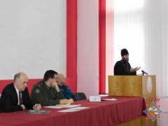 Священник принял участие в семинаре Гродненского областного управления МЧС