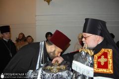 Архиепископ Артемий совершил повечерие с чтением канона Андрея Критского в храме в честь Собора Всех Белорусских Святых