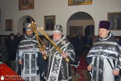 В пятницу первой седмицы Великого поста архиепископ Артемий совершил Литургию Преждеосвященных Даров во Владимирской церкви города Гродно