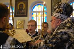В пятницу первой седмицы Великого поста архиепископ Артемий совершил Литургию Преждеосвященных Даров во Владимирской церкви города Гродно