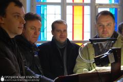 В пятницу первой седмицы Великого поста архиепископ Артемий совершил Литургию Преждеосвященных Даров во Владимирской церкви города Гродно