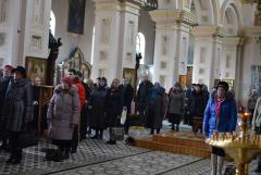 Пятница 1-й седмицы в Покровском соборе: Литургия Преждеосвященных Даров и освящение колива