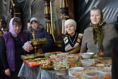 Пятница 1-й седмицы в Покровском соборе: Литургия Преждеосвященных Даров и освящение колива