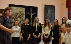 Хор воскресной школы Покровского собора принял участие в открытии выставки в Музее истории и религии