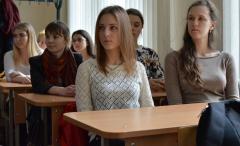 Протоиерей Владимир Петручик. Встреча священника со студентами ун-та Янки Купалы