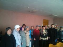 Священник посетил отделение дневного пребывания для граждан пожилого возраста