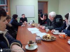 В православном клубе духовного общения города Волковыска состоялась встреча со священником Римо-Католической церкви