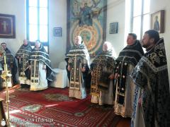 В храме иконы Божией Матери «Всех скорбящих Радость» г. Мосты состоялось соборное Богослужение духовенства Мостовского благочиния