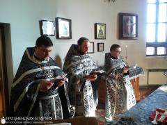 В храме иконы Божией Матери «Всех скорбящих Радость» г. Мосты состоялось соборное Богослужение духовенства Мостовского благочиния