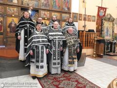 В храме иконы Божией Матери «Всех скорбящих Радость» г. Мосты состоялось соборное Богослужение духовенства Мостовского благочиния