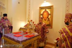 Архиепископ Артемий совершил литургию в храме святителя Луки