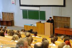 Архиепископ Артемий прочитал лекцию о Великом посте в Гродненском государственном медицинском университете