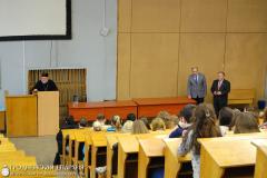 Архиепископ Артемий прочитал лекцию о Великом посте в Гродненском государственном медицинском университете