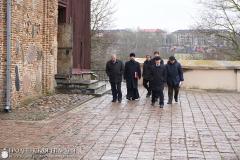 Губернатор Гродненской области и мэр Гродно с рабочим визитом посетили Коложскую церковь