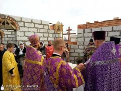 В Мостах состоялась закладка главного храма прихода в честь святой праведной Софии княгини Слуцкой