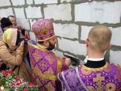 В Мостах состоялась закладка главного храма прихода в честь святой праведной Софии княгини Слуцкой
