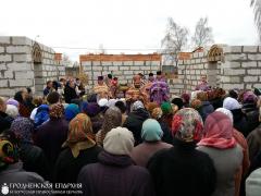 В Мостах состоялась закладка главного храма прихода в честь святой праведной Софии княгини Слуцкой