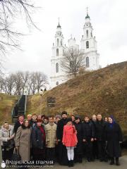 Паломники из Волковыска посетили Полоцкий Спасо-Ефросиньевский женский монастырь