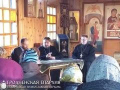 Приходское собрание в храме святителя Тихона города Гродно