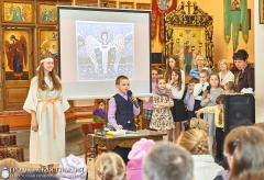 Воскресная школа храма иконы Божией Матери «Всех скорбящих Радость» города Мосты провела конференцию, посвященную Небесному воинству