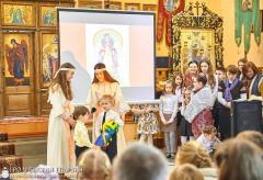 Воскресная школа храма иконы Божией Матери «Всех скорбящих Радость» города Мосты провела конференцию, посвященную Небесному воинству