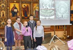 Воскресная школа храма иконы Божией Матери «Всех скорбящих Радость» города Мосты провела конференцию, посвященную Небесному воинству