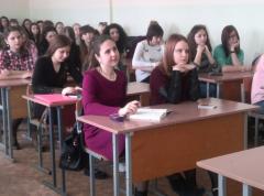 На педагогическом факультете Гродненского государственного университета имени Янки Купалы состоялась встреча священника со студентами 1 курса