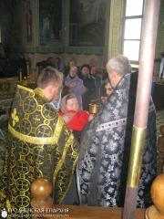 В храме деревни Олекшицы состоялось соборное богослужение Берестовицкого благочиния