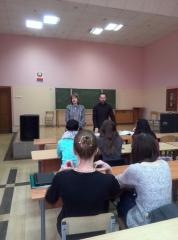 На педагогическом факультете Гродненского государственного университета имени Янки Купалы состоялась встреча со студентами 2 курса