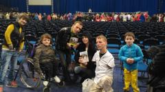 Воспитанники Василишковского дома-интерната побывали на выступлении Ника Вуйчича