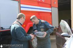 Священник провел лекционную встречу с личным составом сотрудников Зельвенского отделения МЧС