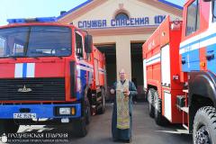 Священник провел лекционную встречу с личным составом сотрудников Зельвенского отделения МЧС