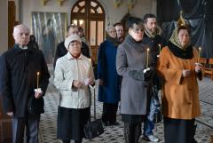 У Свята-Пакроўскім саборы адбылася паніхіда на спачын душы Ніла Гілевіча