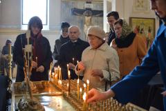 У Свята-Пакроўскім саборы адбылася паніхіда на спачын душы Ніла Гілевіча