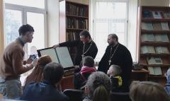 Выстава напрастольных Евангелляў з рызніцы Свята-Пакроўскага кафедральнага сабора