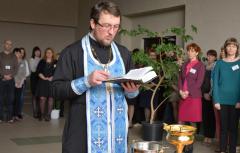 Освящение административного здания Гродненского областного управления Фонда социальной защиты населения