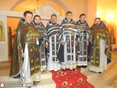 Соборное богослужение духовенства Скидельского благочиния