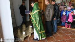 В день праздника Входа Господня в Иерусалим на приходе великомученика Георгия агрогородка Голынка освятили колокола