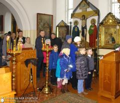 Первое Таинство Святой Исповеди и литургия для школьников в Щучине