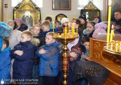 Первое Таинство Святой Исповеди и литургия для школьников в Щучине